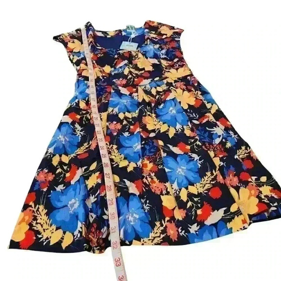 Anthropology Plenty by Tracy Reese Tania Cap-Sleeve Fit-and-Flare Dress $159 - Picture 8 of 11